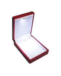 RED PENDANT BOX W/ LED LIGHT