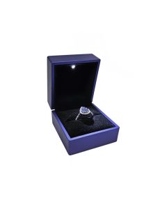 BLUE RING BOX W/ LED LIGHT