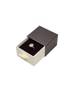 CLOSEOUT BR/BEIGE DRAWER RING