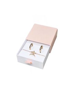 CLOSEOUT PINK/WHT DRAWER COMBO