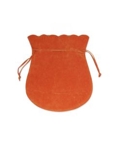 ORANGE EUROSUEDE POUCHES