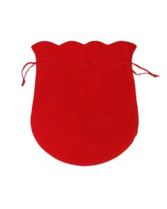 RED EUROSUEDE POUCHES