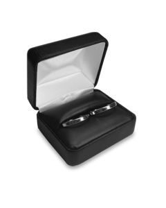 BLACK DOUBLE RING BOX