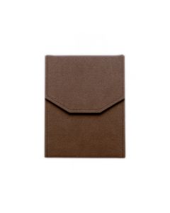 BROWN-WH SM. MICROFIBER FOLDER