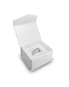 WHITE PAPER RING BOX