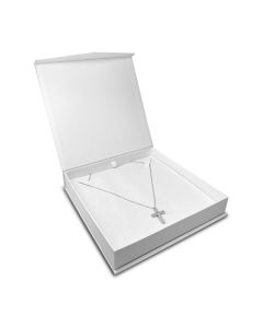 WHITE PAPER NECKLACE BOX