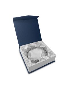 BLUE/WHITE BANGLE BRACELET BOX