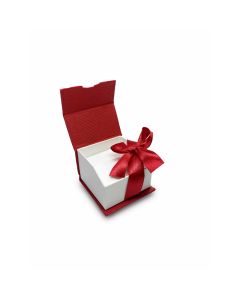 RED/WHITE PAPER RING BOX