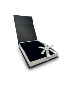 BLACK/WHITE PAPER NECKLACE BOX