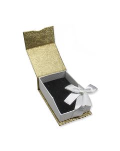 GOLD/WHITE PAPER PENDANT BOX