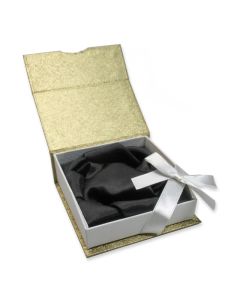 GOLD/WHITE PAPER BANGLE BOX