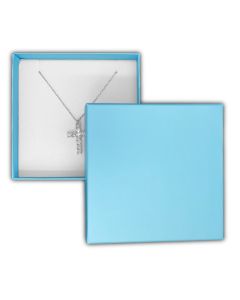 BLUE/WHITE LARGE PENDANT BOX