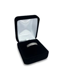 BLACK VELVET RING BOX