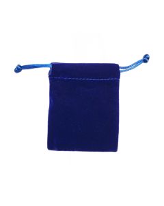 BLUE 3 X 3 SUEDINE POUCHES (50)