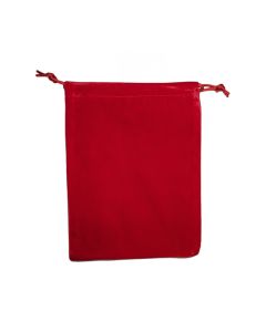 RED 4.5 X 5.5 SUEDINE POUCHES (50)