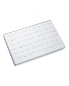 ECONOMY WHITE 54 RING TRAY