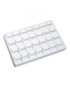 ECONOMY WHITE 28 EARRING TRAY