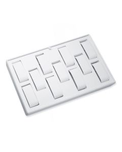 ECONOMY WHITE 11 WATCH TRAY