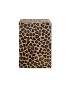 5'' X 7'' LEOPARD PRINT BAGS (100)