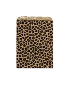 6'' X 9'' LEOPARD PRINT BAGS (100)