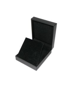 BLACK LEATHERETTE PNDT/EAR BOX