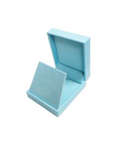 LIGHT BLUE LEATHERETTE PNDT/EAR BOX