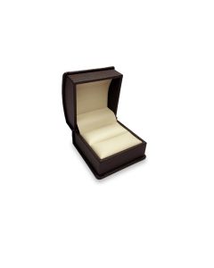 BEIGE/BROWN RING BOX