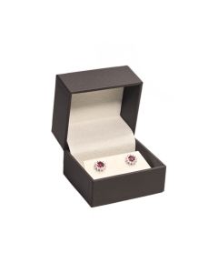 BROWN/BEIGE EARRING BOX