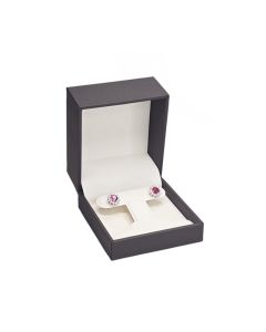 BROWN/BEIGE EARRING T BOX
