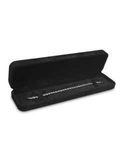 BLACK EUROSUEDE BRACELET BOX