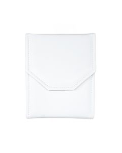 WHITE-WHITE SMALL PEARL FOLDER