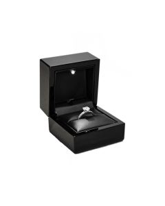 DELUXE BLACKWOOD LED RING BOX
