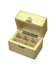 WOOD STORAGE BOX