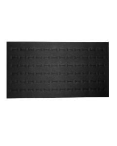 BLACK LEATHERETTE RING FOAM