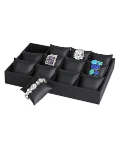 BLACK 12 PILLOW TRAY