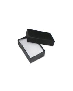 ECONOMY MATTE BLACK COTTON BOX (100)