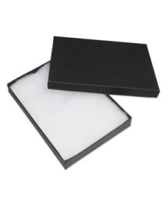 ECONOMY MATTE BLACK COTTON BOX (100)