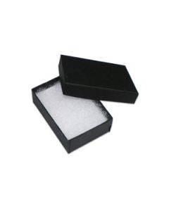 ECONOMY MATTE BLACK COTTON BOX (100)