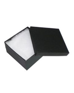 ECONOMY MATTE BLACK COTTON BOX (100)