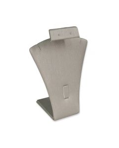 METALLIC BEIGE NECK W/RING/EAR