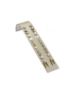 METALLIC BEIGE EARRING DISPLAY