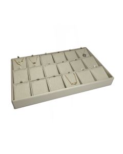 METALLIC BEIGE 18 PENDANT TRAY