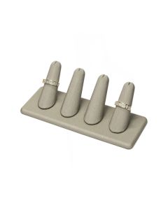 METALLIC BEIGE FINGER DISPLAY