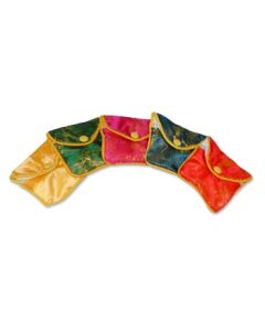 CHINA SILK POUCHES WITH ZIPPER