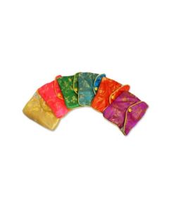 CHINA SILK POUCHES WITH ZIPPER