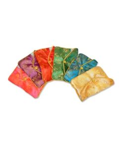 CHINA SILK POUCHES WITH ZIPPER