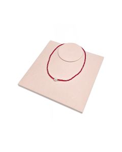 PINK MICROFIBER NECK DISPLAY
