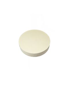 WHITE MICROFIBER ROUND STAND