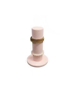 PINK MICROFIBER MED ROUND STAND