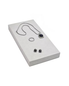 GRAY MICROFIBER RECTANGLE RS